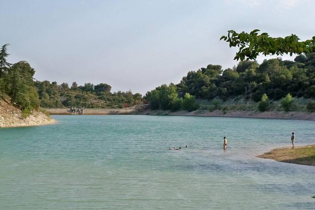 Chambre D Hotes Dans Le Vaucluse Mazan Exterior foto
